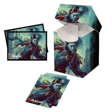 Image for Commander Legends Sakashima of a Thousand Faces Deck Protector Sleeve & Deck Box Combo for Magic The Gathering - Deck Boxes