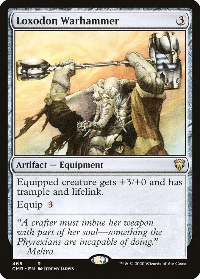 Loxodon Warhammer (465) (Commander Legends)