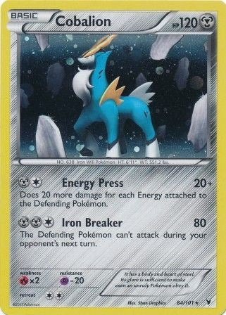 Image for Cobalion - 84/101 (Cosmos Holo) (084/101) (Blister Exclusives) (BLE) - Pokemon
