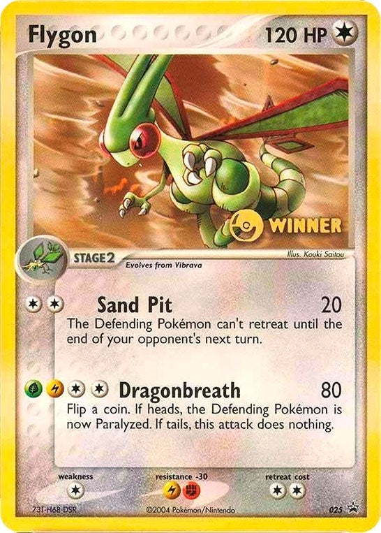 Image for Flygon - 025 (e-League) [Winner] (025) (Nintendo Promos) (PR) - Pokemon