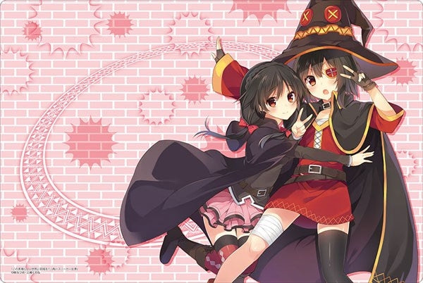 Image for Bushiroad Rubber Mat Collection Vol.764: Kadokawa Sneaker Bunko - KonoSuba - Megumin & Yunyun - Playmats