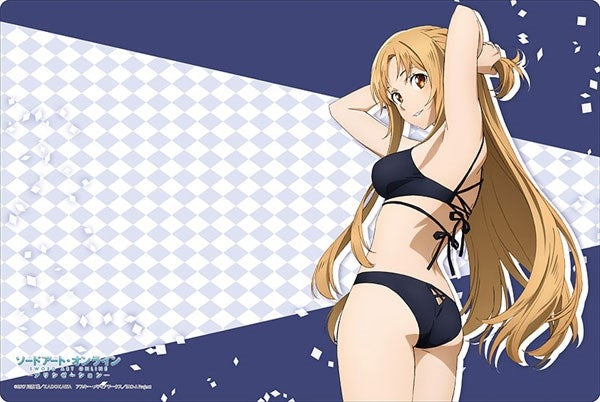 Image for Bushiroad Rubber Mat Collection Vol.743: Sword Art Online -Alicization- Asuna Yuuki (Black Swimsuit ver.) - Playmats