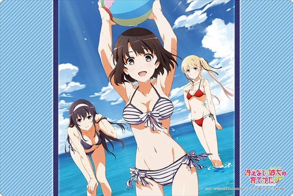 Image for Bushiroad Rubber Mat Collection Vol.741: Saekano: How to Raise a Boring Girlfriend Flat - Megumi, Eriri, & Utaha - Playmats