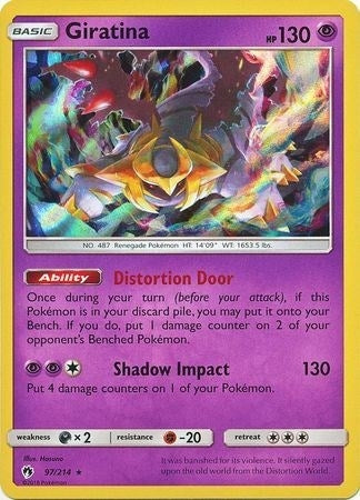 Image for Giratina - 97/214 (Cosmos Holo) (097/214) (Blister Exclusives) (BLE) - Pokemon