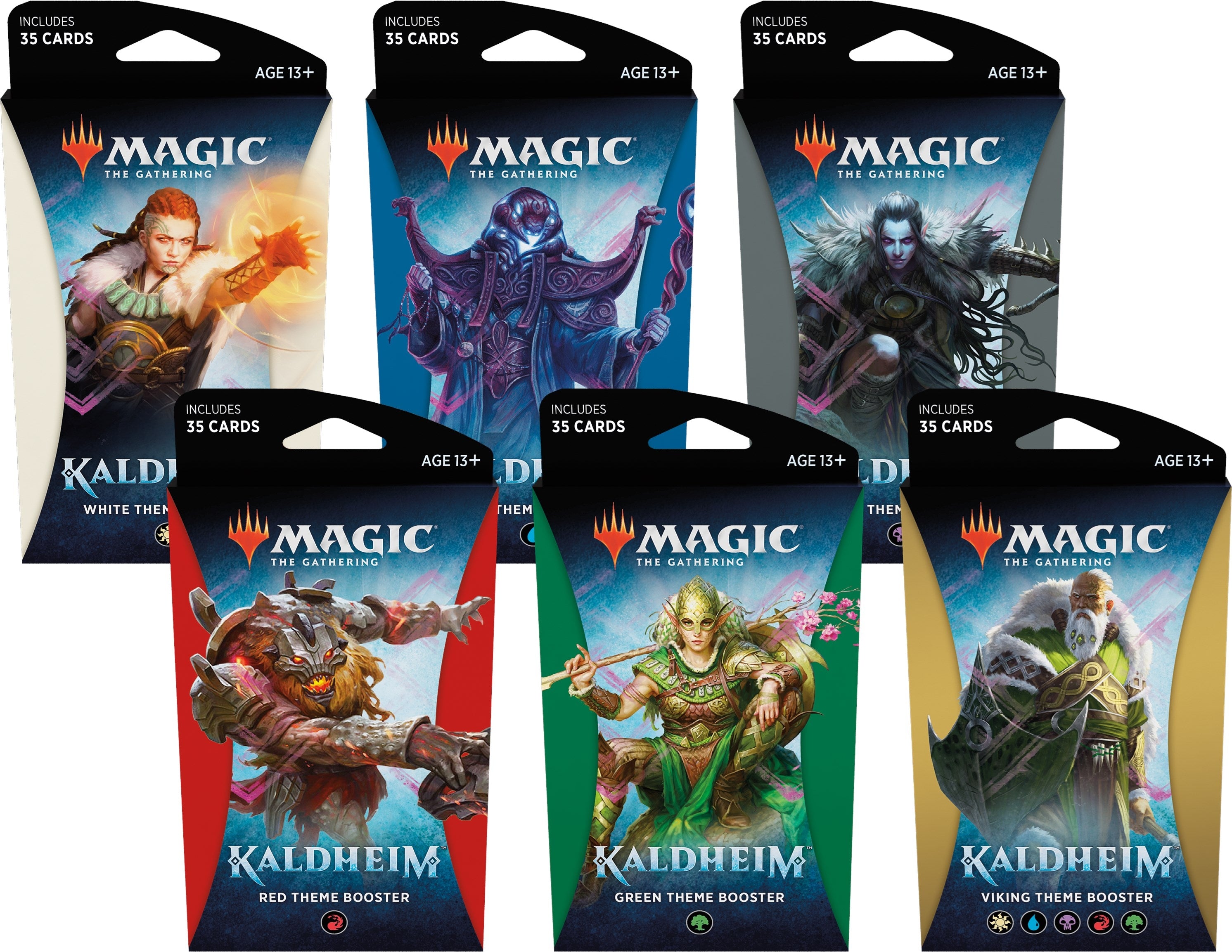 Image for Kaldheim - Theme Booster [Set of 6] - Magic: The Gathering