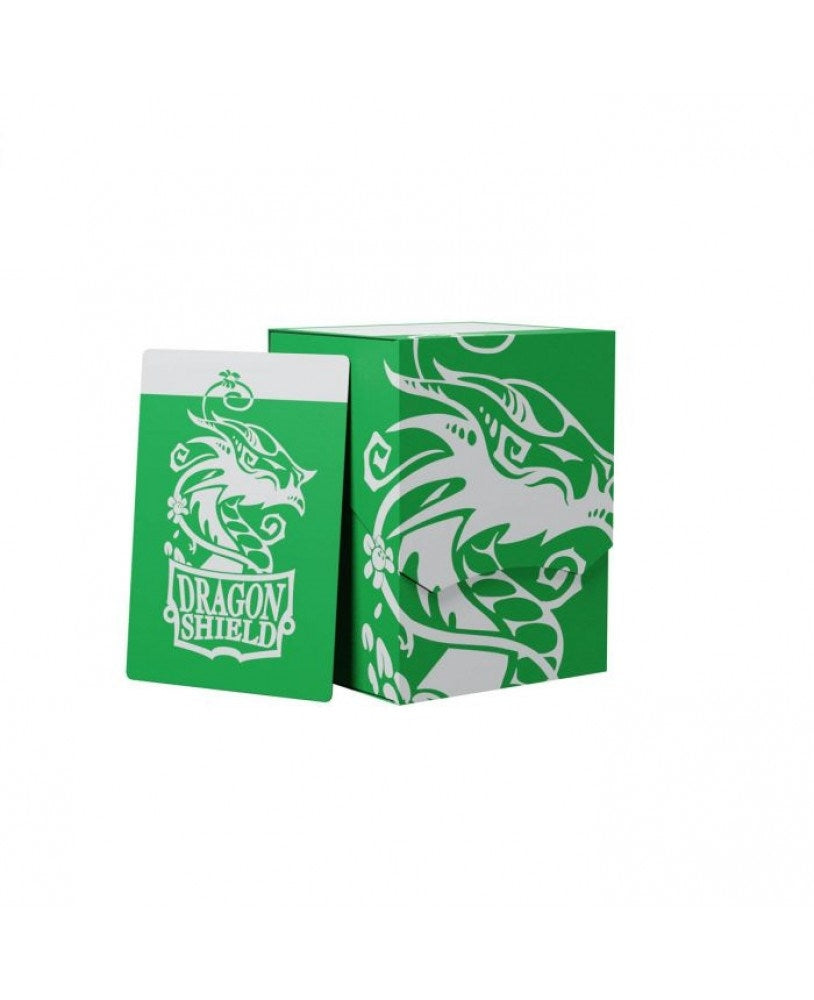 Image for Dragon Shield Deck Shell - Dual-Colored Green/Black (Holds 80+) - Deck Boxes
