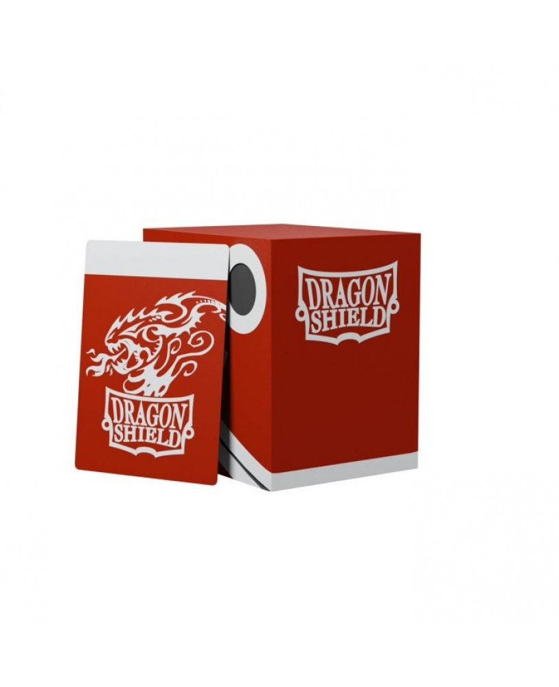 Image for Dragon Shield Double Shell - Red/Black (Holds 100+) - Deck Boxes