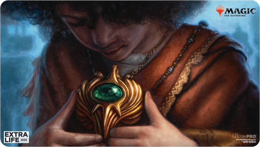 Image for Secret Lair: Extra Life 2020 Amulet of Vigor Playmat for Magic The Gathering - Playmats