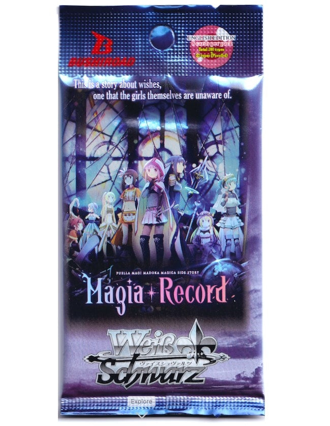 Image for Magia Record: Puella Magi Madoka Magica [Side Story] (Anime) Booster Pack - Weiss Schwarz