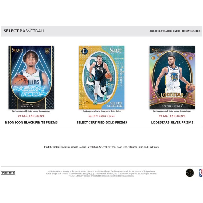 2023-24 Panini SELECT Basketball 6-Pack Hobby Blaster Box