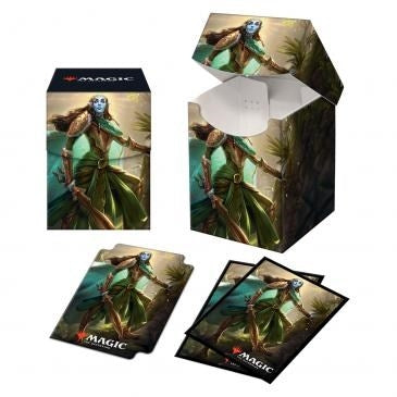 Image for Kaldheim Lathril, Blade of the Elves Sleeve & Deck Box Combo for Magic The Gathering - Deck Boxes