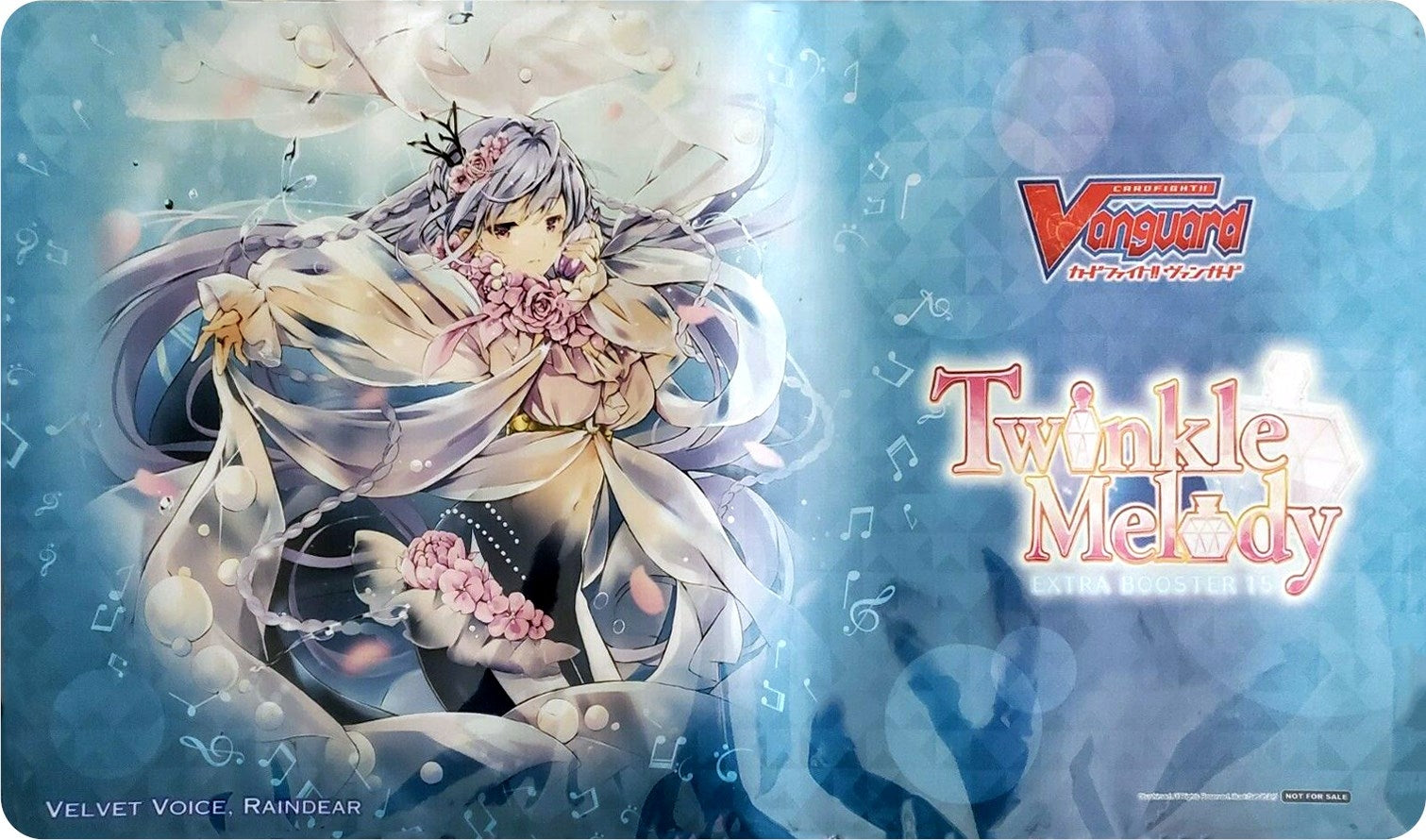 Image for Cardfight!! Vanguard Sneak Preview Playmat: Twinkle Melody - Velvet Voice, Raindear - Playmats