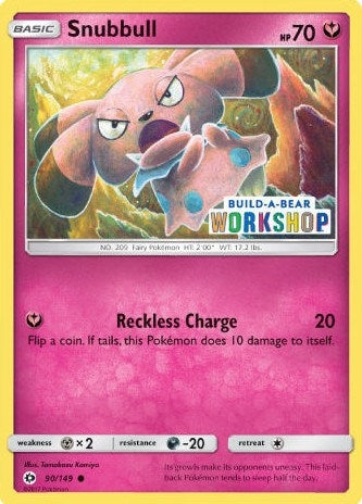 Image for Snubbull - 90/149 (Build-A-Bear Workshop Exclusive) (090/149) (Miscellaneous Cards & Products) - Pokemon