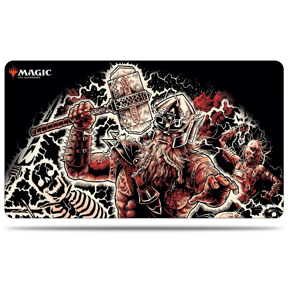 Image for Kaldheim Toralf, God of Fury Playmat for Magic The Gathering - Playmats