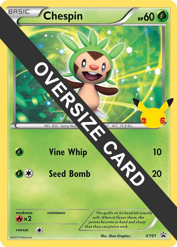 Image for Chespin (XY01) (First Partner Pack) (FPP) - Pokemon