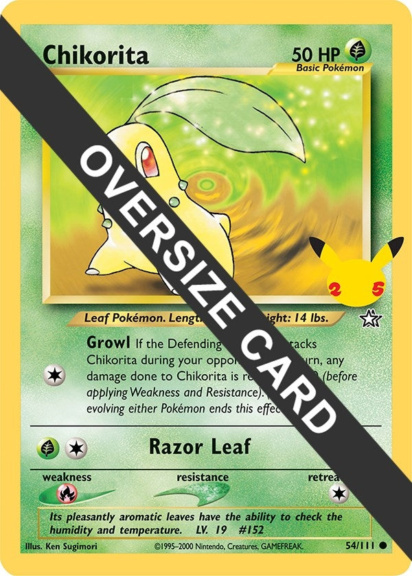 Image for Chikorita (054/111) (First Partner Pack) (FPP) - Pokemon