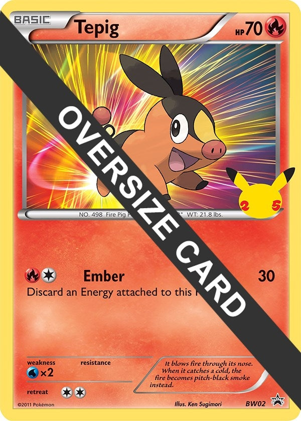Image for Tepig (BW02) (First Partner Pack) (FPP) - Pokemon