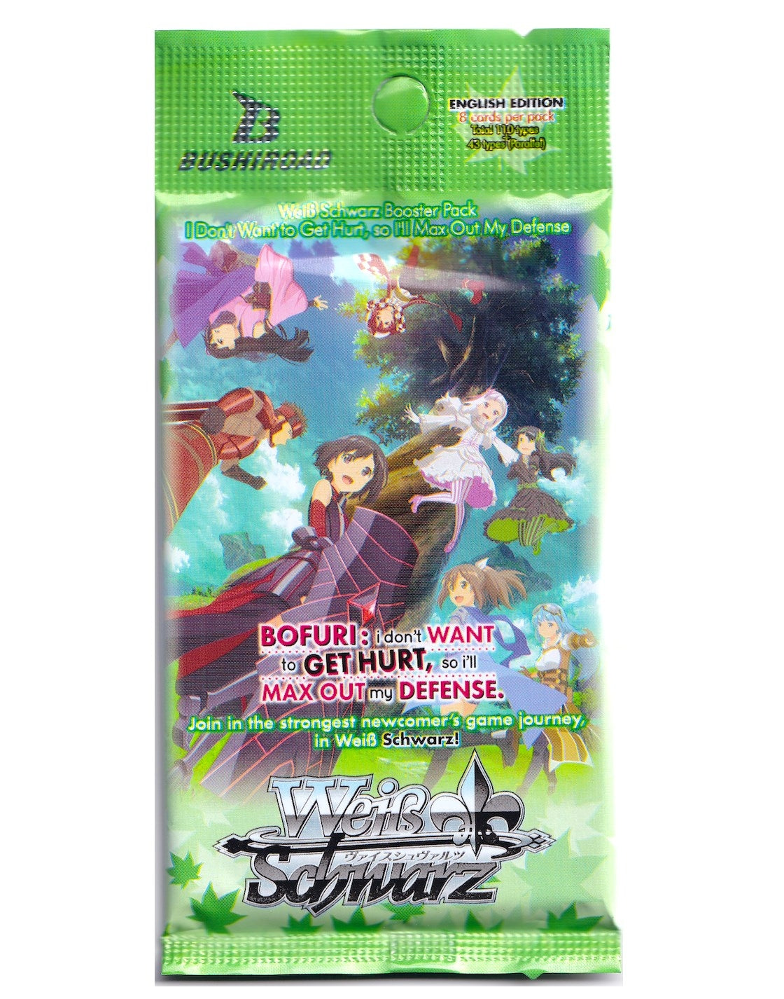 Image for BOFURI: I Don't Want to Get Hurt, so I'll Max Out My Defense Booster Pack - Weiss Schwarz