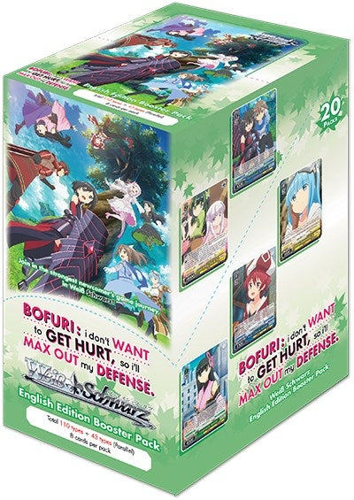 Image for BOFURI: I Don't Want to Get Hurt, so I'll Max Out My Defense Booster Box - Weiss Schwarz