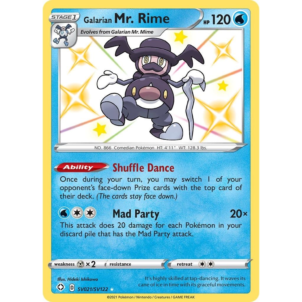 Galarian Mr. Rime (SV021/SV122) (Shining Fates: Shiny Vault) - PokeBox USA