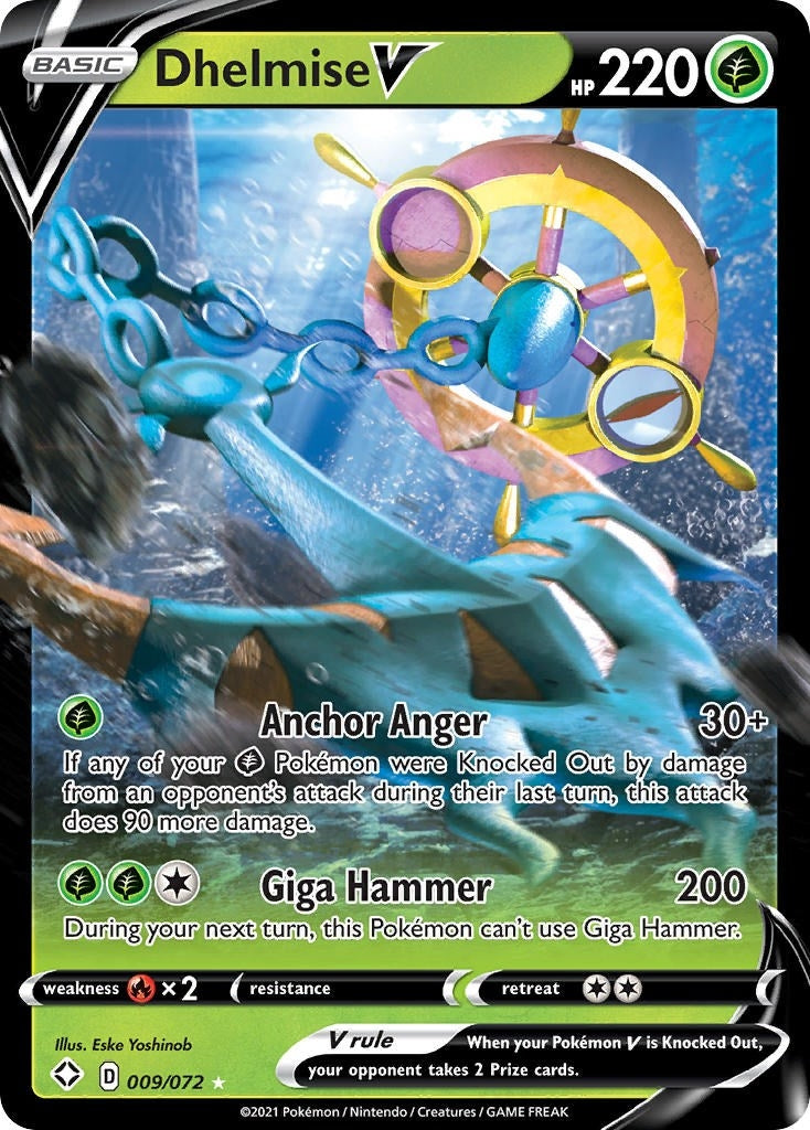 Image for Dhelmise V (009/072) (Shining Fates) (SHF) - Pokemon