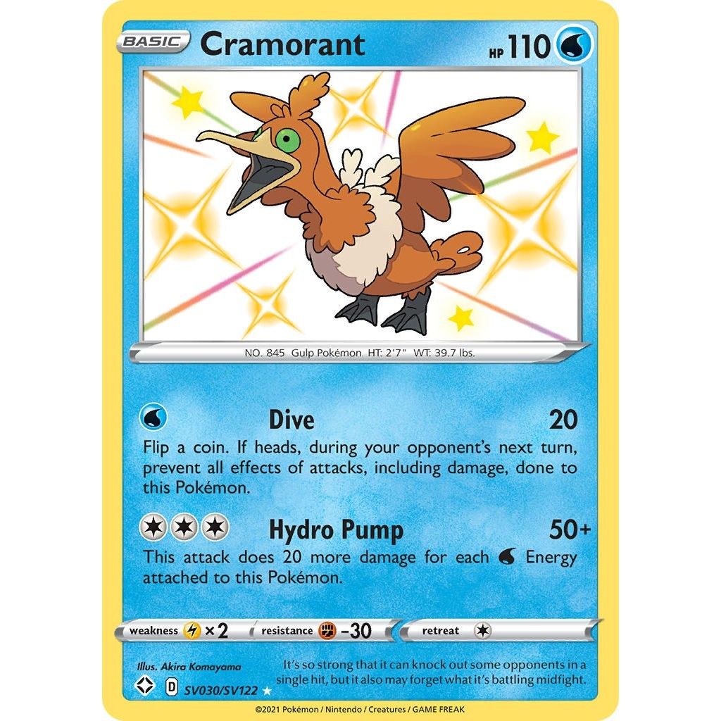 Cramorant (SV030/SV122) (Shining Fates: Shiny Vault) - PokeBox USA