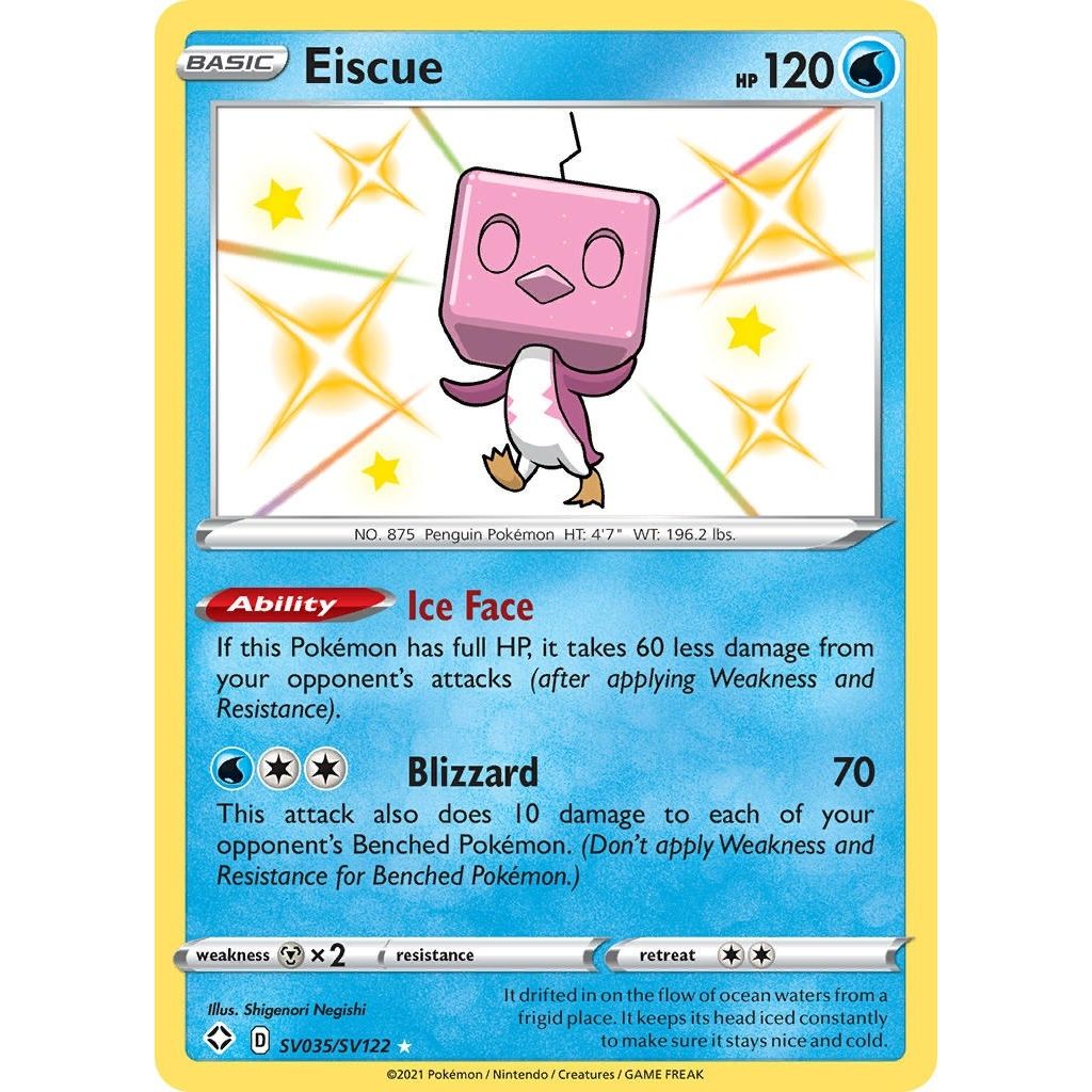 Eiscue (SV035/SV122) (Shining Fates: Shiny Vault) - PokeBox USA