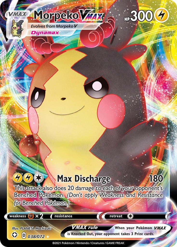 Morpeko VMAX (038/072) (Shining Fates)