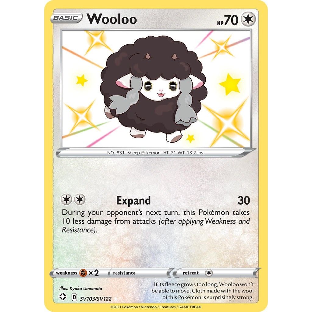 Wooloo (SV103/SV122) (Shining Fates: Shiny Vault) - PokeBox USA