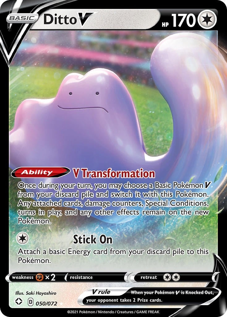 Ditto V (050/072) (Shining Fates)
