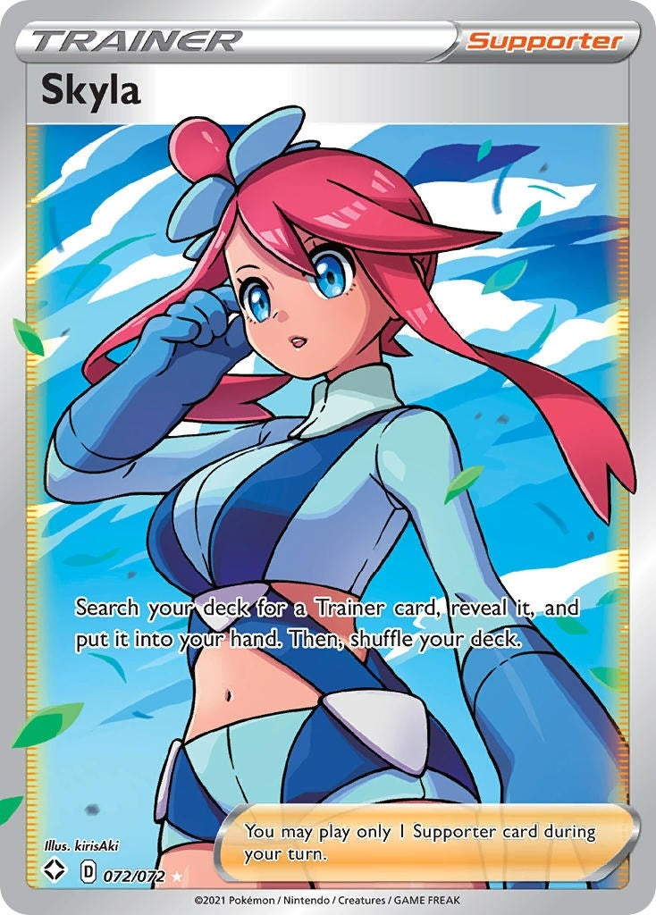 Image for Skyla (Full Art) (072/072) (Shining Fates) (SHF) - Pokemon