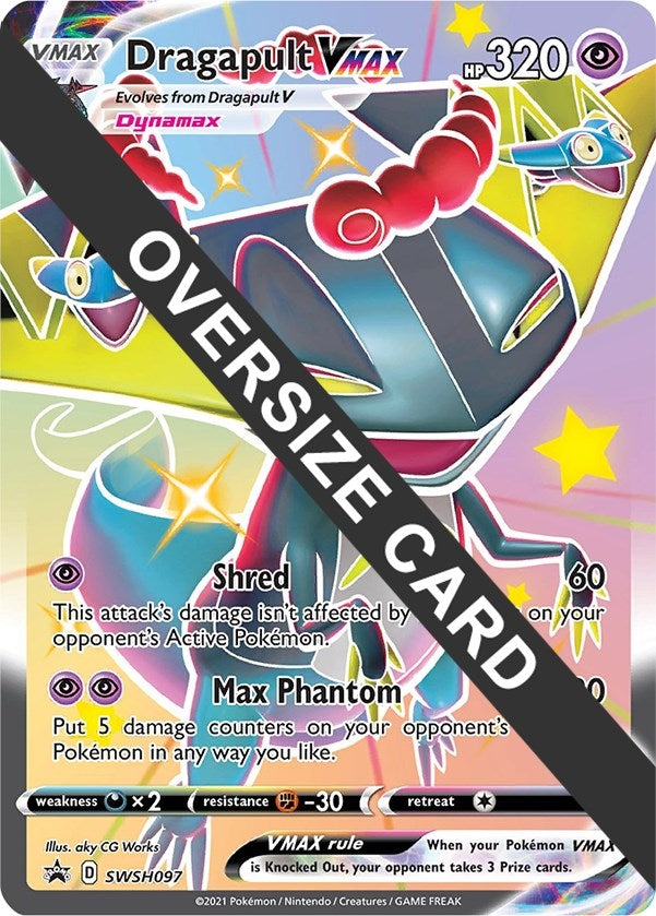 Image for Dragapult VMAX - SWSH097 (SWSH097) (Jumbo Cards) (PR) - Pokemon
