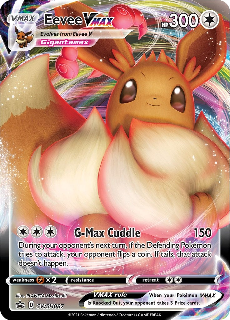 Eevee VMAX - SWSH087 (SWSH087) (SWSH: Sword & Shield Promo Cards) - PokeBox USA