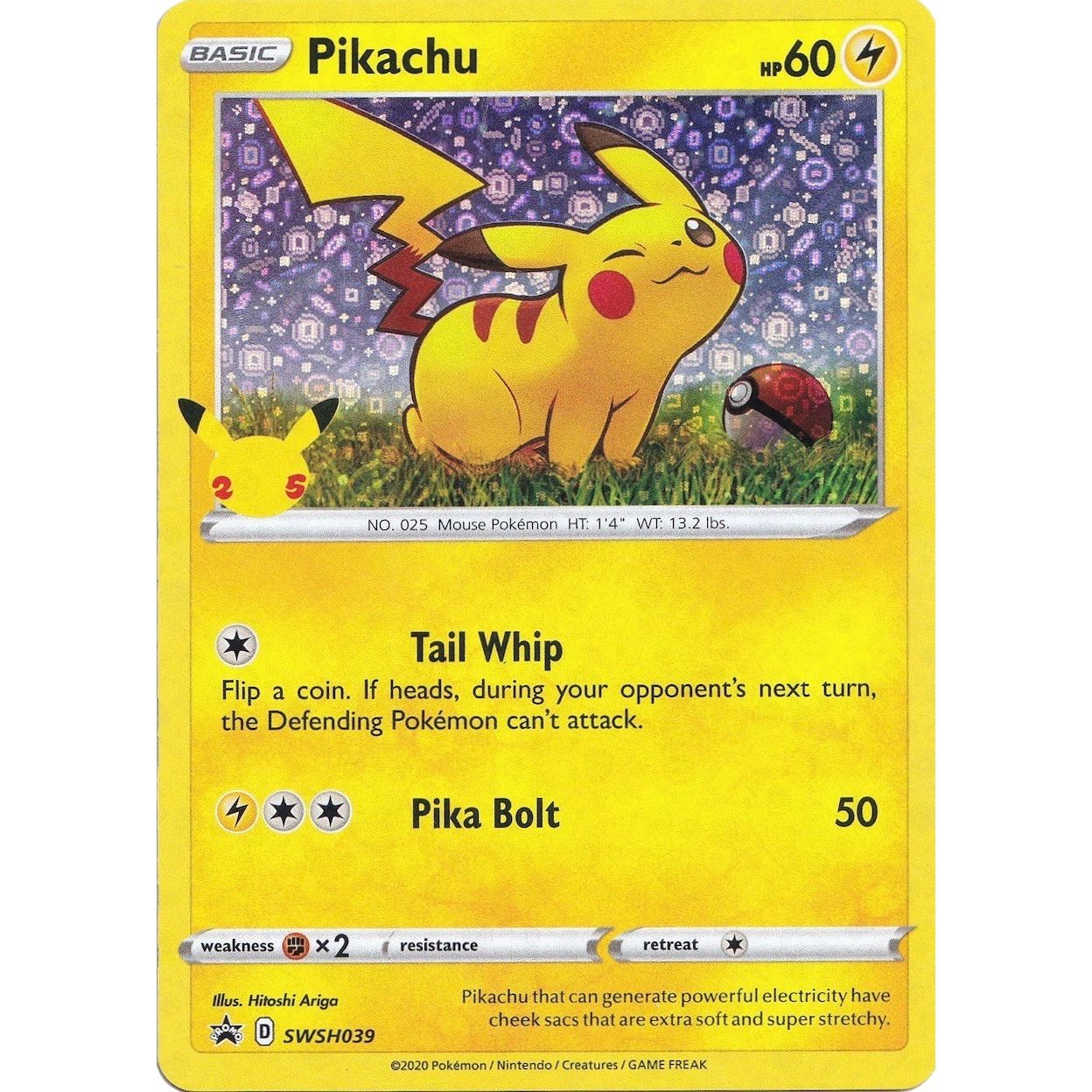 Pikachu - SWSH039 (General Mills) (SWSH039) (Miscellaneous Cards & Products) - PokeBox USA
