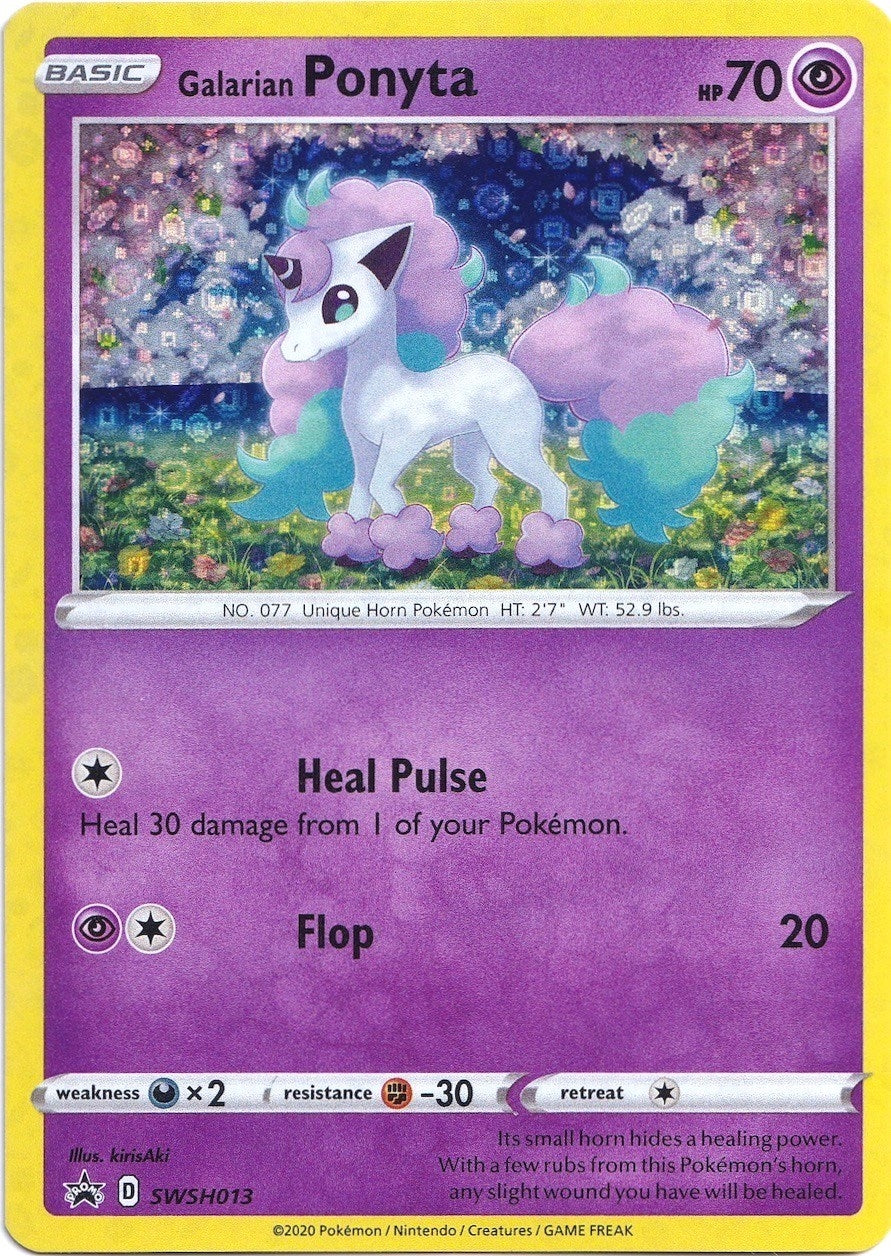 Image for Galarian Ponyta - SWSH013 (General Mills Promo) (SWSH013) (Miscellaneous Cards & Products) - Pokemon