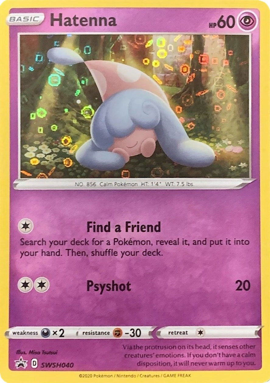 Image for Hatenna - SWSH040 (General Mills Promo) (SWSH040) (Miscellaneous Cards & Products) - Pokemon
