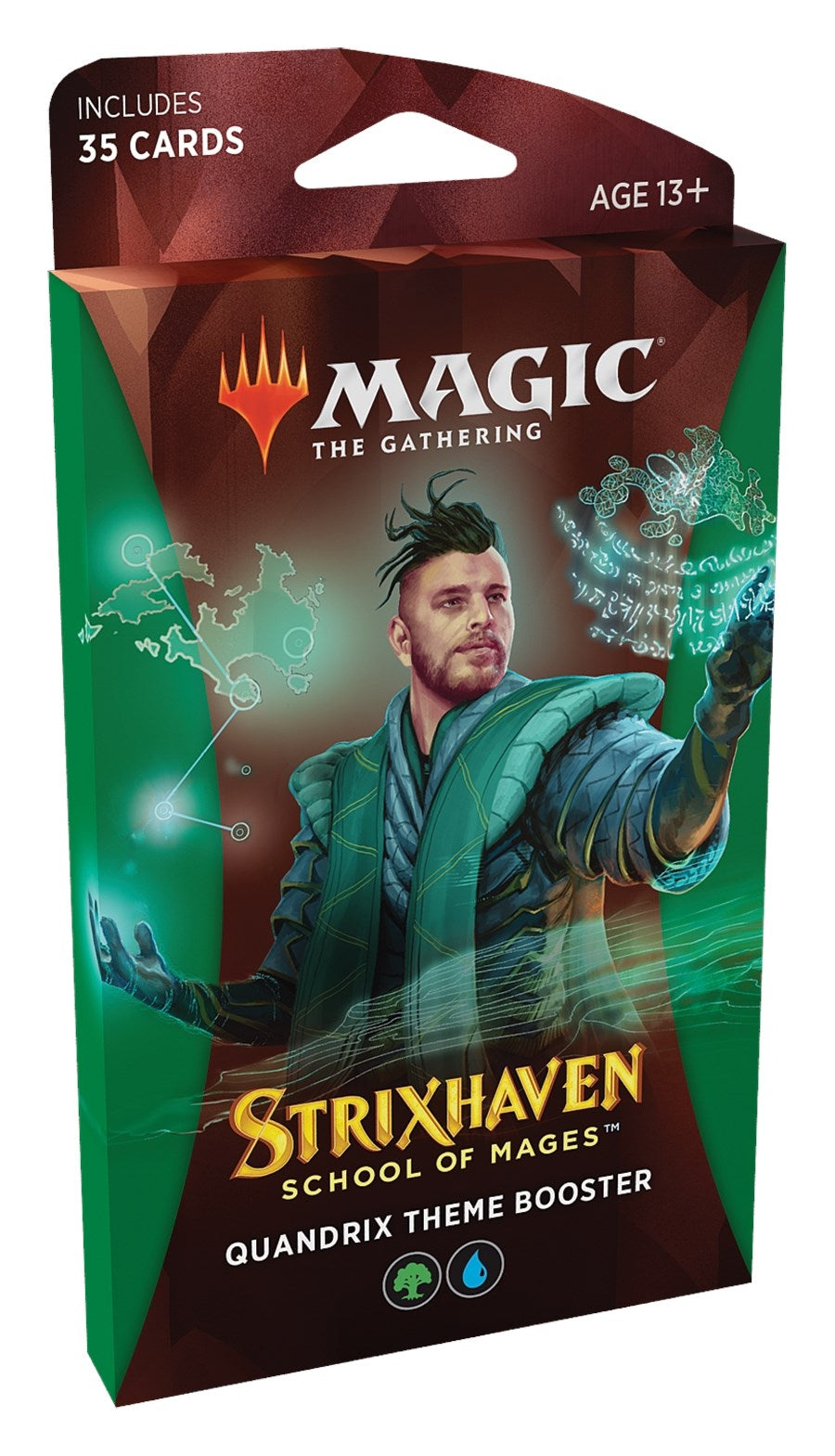 Image for Strixhaven: School of Mages - Theme Booster Pack [Quandrix] - Magic: The Gathering