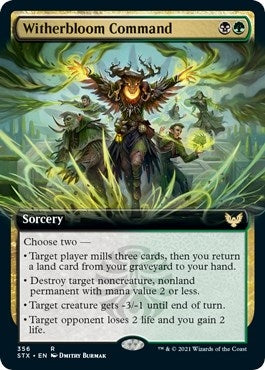 Witherbloom Command (Extended Art) (356) (Strixhaven: School of Mages)