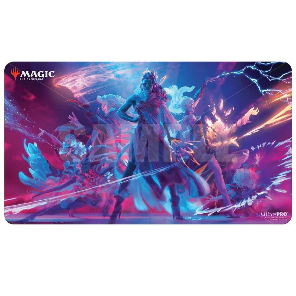 Image for Strixhaven: School of Mages Prismari Command Playmat for Magic: The Gathering - Playmats