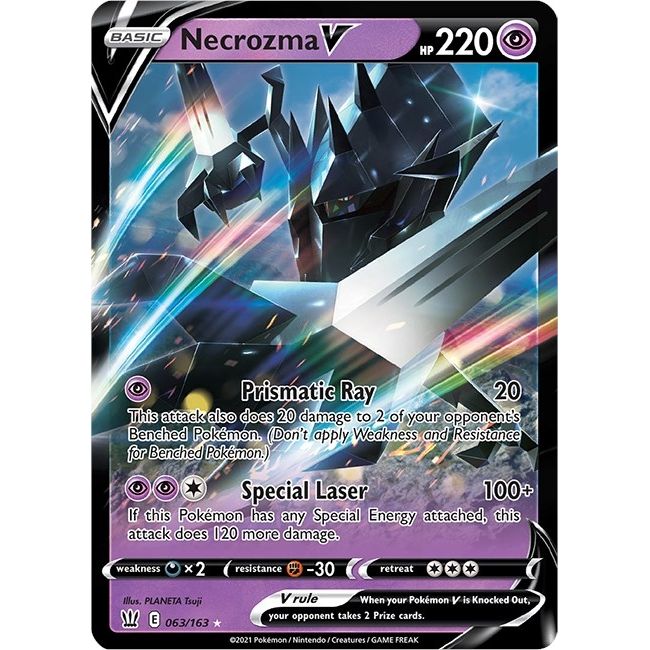Necrozma V (063/163) (SWSH05: Battle Styles) - PokeBox USA