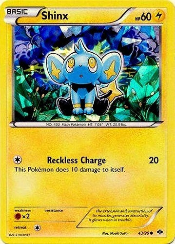 Image for Shinx - 43/99 (Cracked Ice Holo) (043/099) (Blister Exclusives) (BLE) - Pokemon
