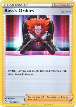 Image for Boss's Orders (058/072) (Deck Exclusives) (PR) - Pokemon