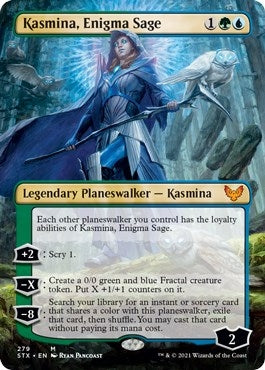 Kasmina, Enigma Sage (Borderless) (279) (Strixhaven: School of Mages) - PokeBox USA
