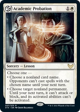 Academic Probation (7) (Strixhaven: School of Mages)