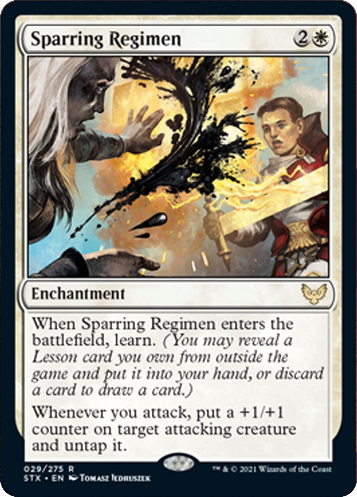 Sparring Regimen (29) (Strixhaven: School of Mages)