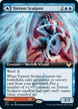 Torrent Sculptor (Extended Art) (331) (Strixhaven: School of Mages)