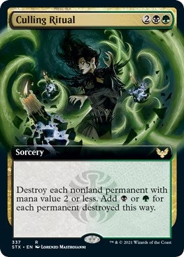 Culling Ritual (Extended Art) (337) (Strixhaven: School of Mages) - PokeBox USA