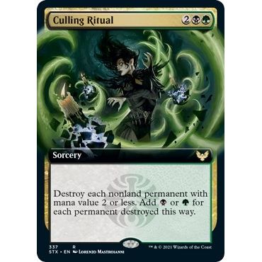 Culling Ritual (Extended Art) (337) (Strixhaven: School of Mages) - PokeBox USA