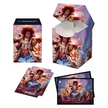 Image for Commander 2021 Zaffai, Thunder Conductor Deck Protector Sleeves & Deck Box Combo for Magic The Gathering - Deck Boxes