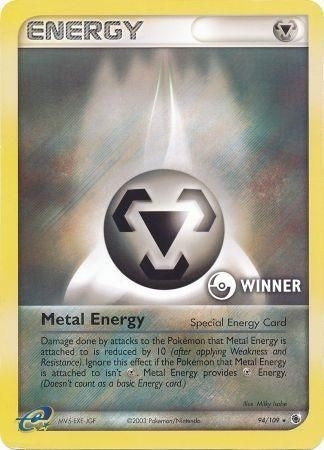 Image for Metal Energy (Special) - 94/109 [Winner] (094/109) (League & Championship Cards) (PR) - Pokemon
